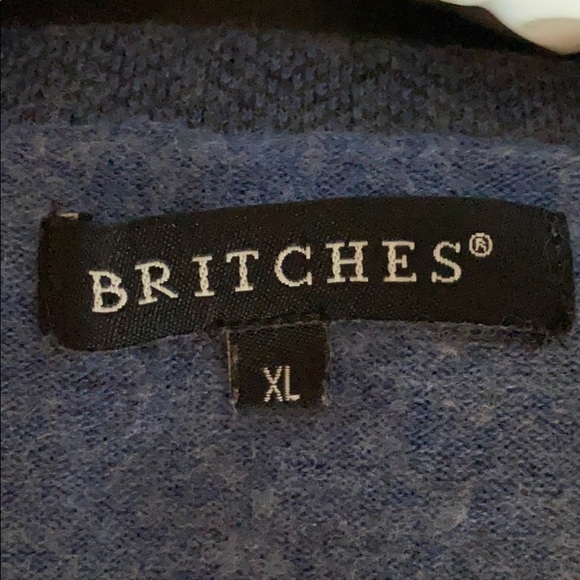 👔 BRITCHES V NECK SWEATER! 👔 - Picture 6 of 6